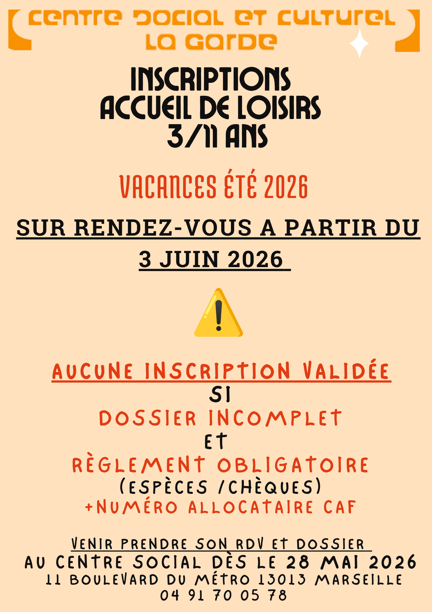 inscriptions centre de loisirs VACANCES(12)